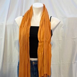Orange Pashmina Scarf
